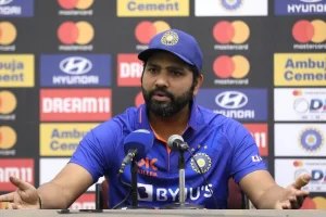 rohit sharma giving speech