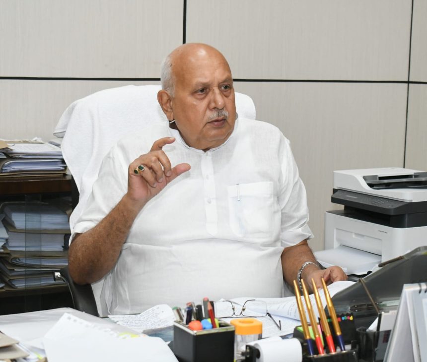 Agriculture Minister Surya Pratap Shahi