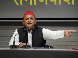 Akhilesh Yadav looked aggressive