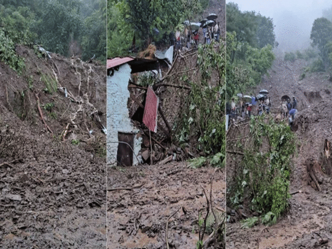 Rivers in spate in Hamirpur