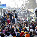 Farmers protest