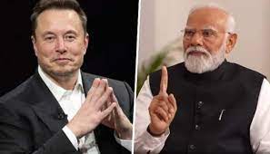 elon musk and pm modi