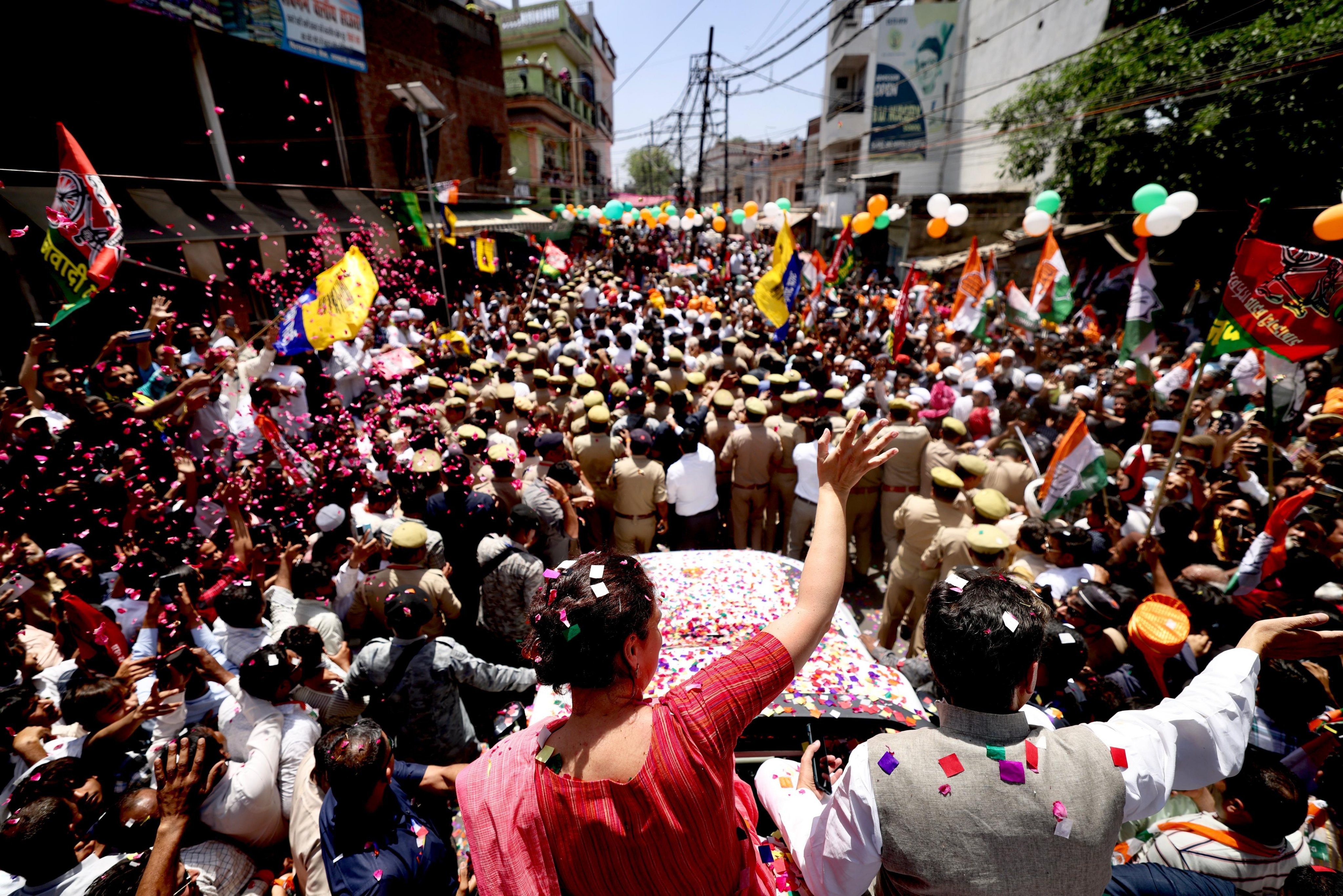 priyanka gandhi in saharnpur