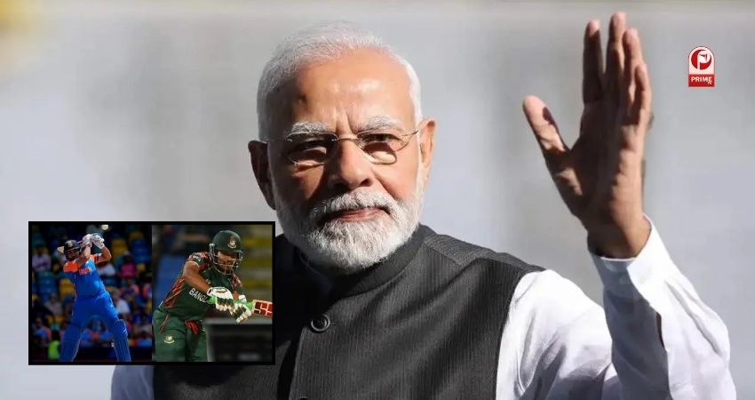 PM मोदी ने दोनों देशों की क्रिकेट टीम को बधाई दी