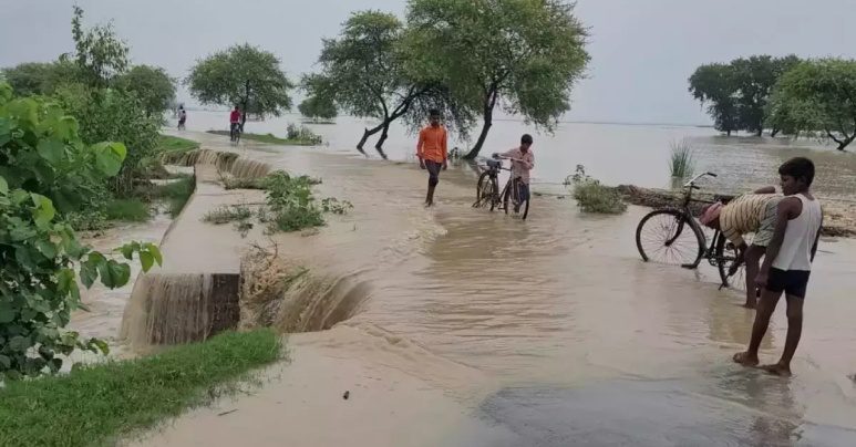 श्रावस्ती में राप्ती की तबाही: