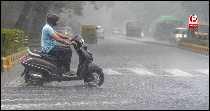 उत्तर पश्चिम और पूर्वोत्तर भारत में भारी बारिश की चेतावनी