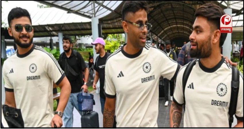 team india reached srilanka