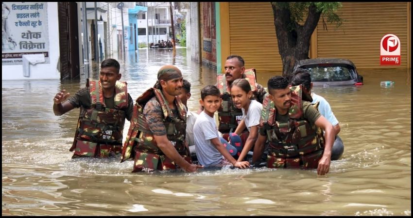 यूपी के कई जिले बाढ़ से बुरी तरह प्रभावित