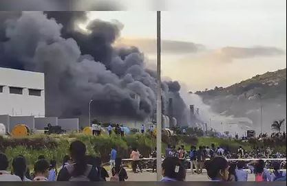 tamilnadu tata plant fire