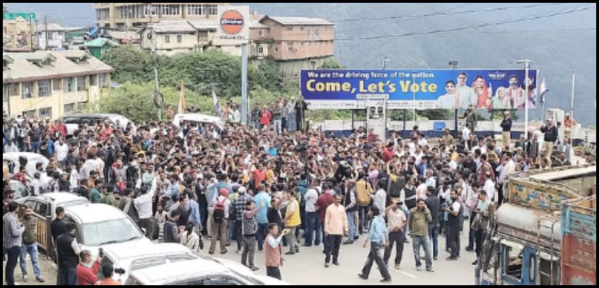 Shimla Masjid Protest