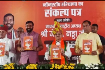 BJP released manifesto