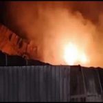 Fire breaks out in mattress factory