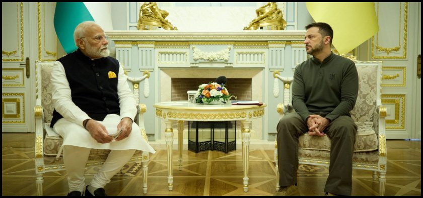 PM Modi met Zelensky