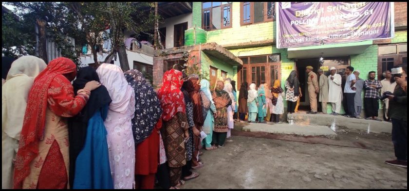 Voting for the second phase of J&K