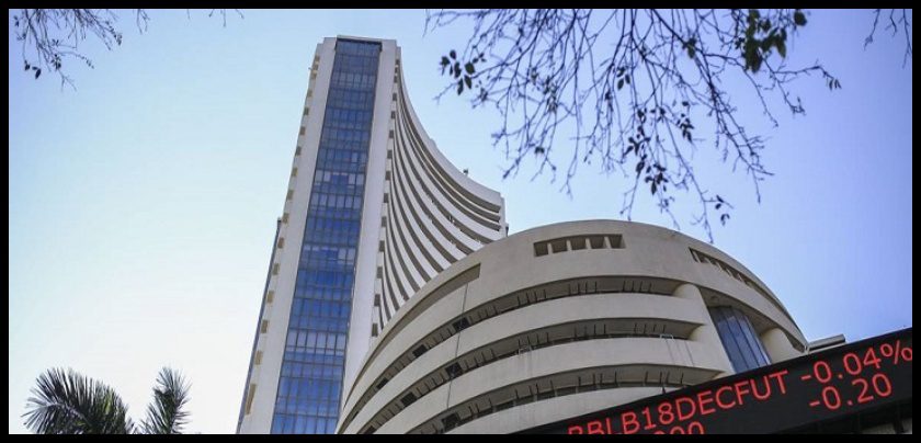 Big fall in Indian stock market