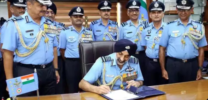 air marshal amar preet singh appointed as new air force chief