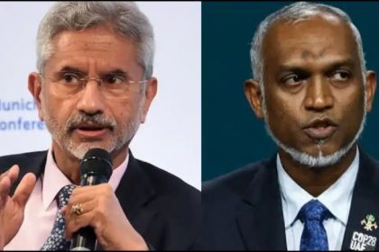 Maldivian President Muizzu , jaishankar