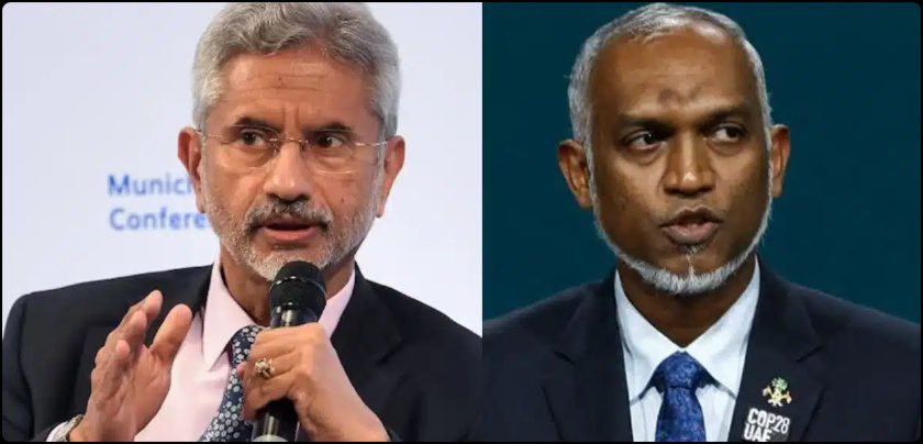 Maldivian President Muizzu , jaishankar