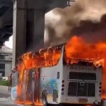 Thailand Bus Fire