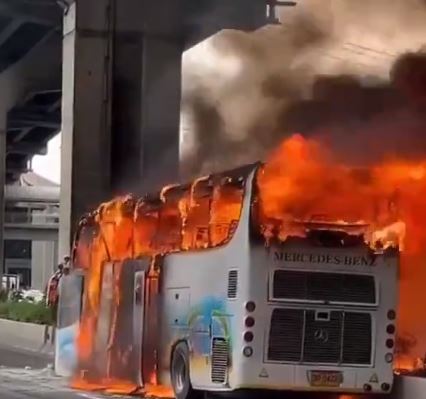 Thailand Bus Fire