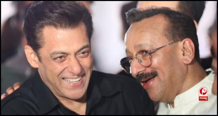 Baba Siddique and Salman Khan