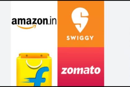 amazon flipkart swiggy zomato