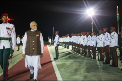 pm modi in guyana