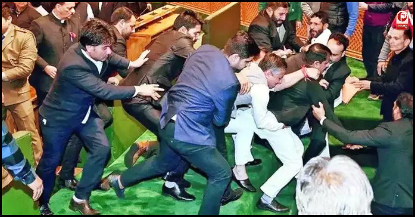 Uproar in J&K Assembly