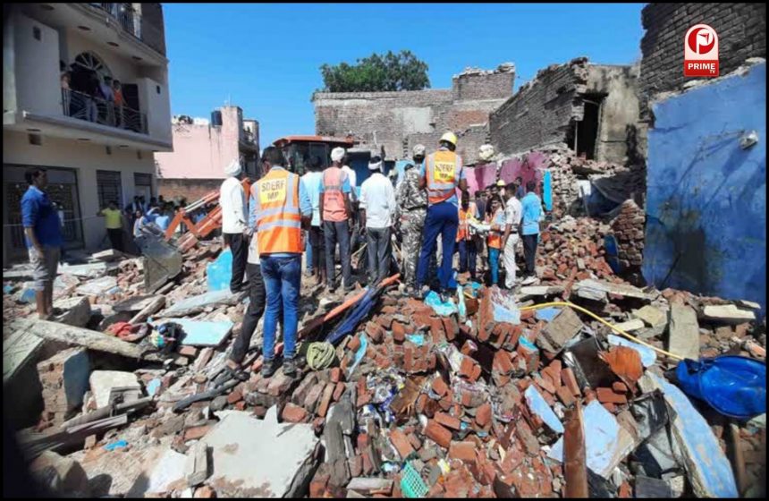 Morena House collapsed