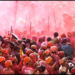 Lathmar holi 2025 in barsana