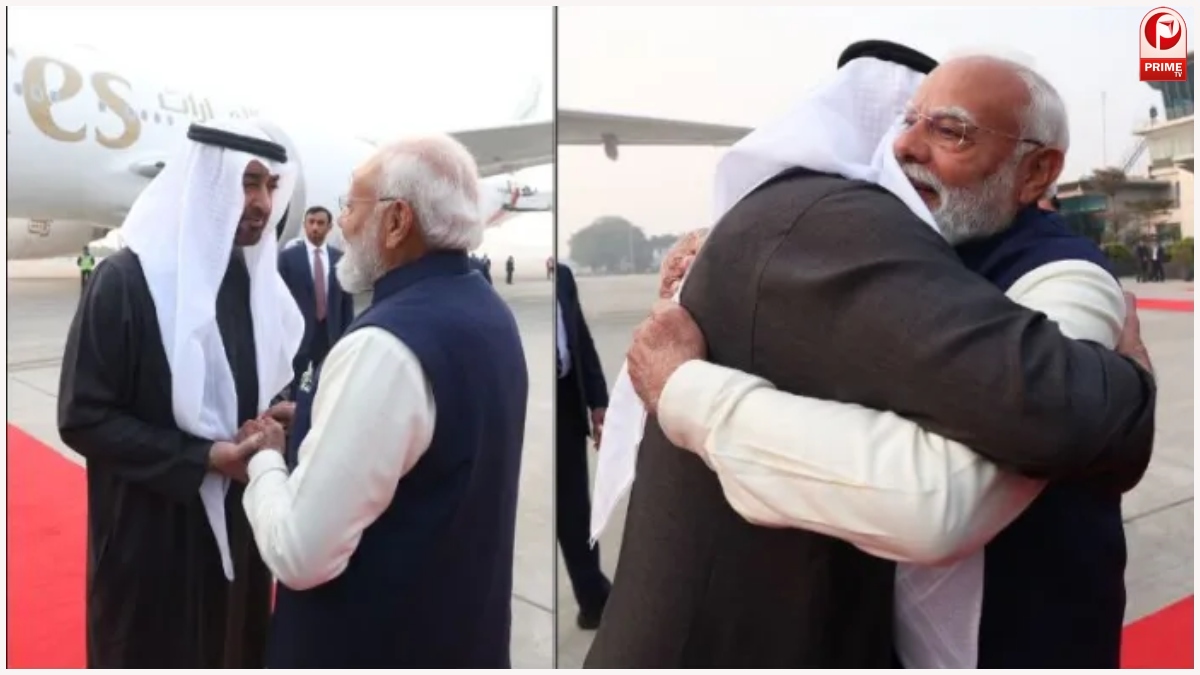 PM Modi UAE President