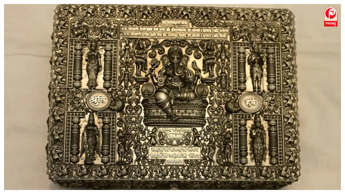 Rajasthan Unique Wedding Card