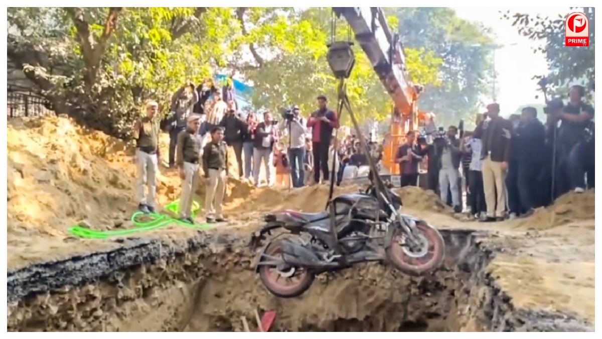 Delhi Bike Accident