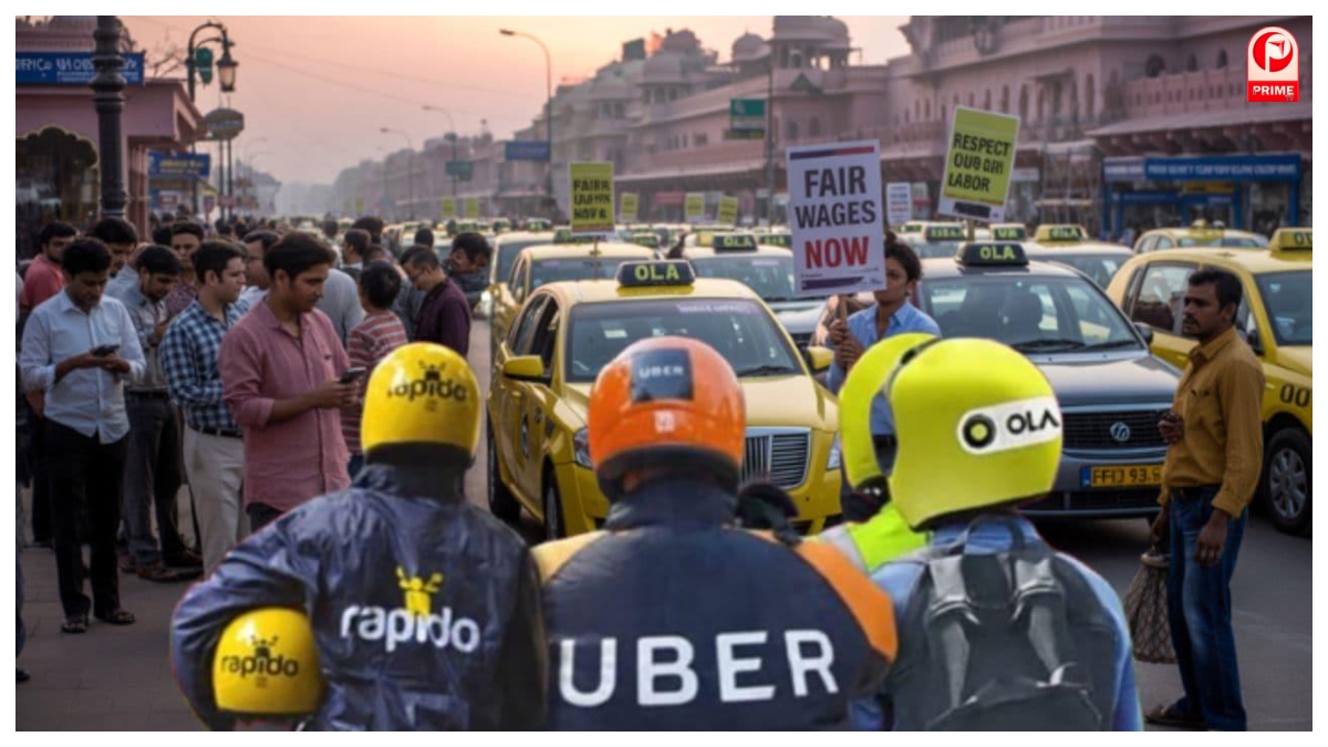 Ola Uber Rapido Driver on Strike