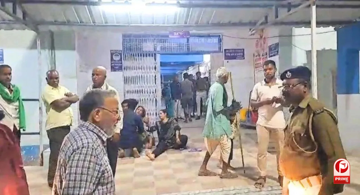 Jamui Firing Outside Mosque