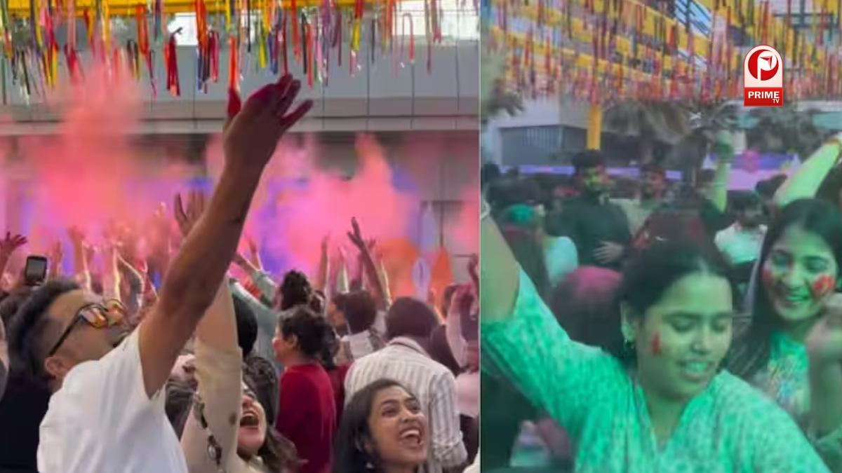 कॉर्पोरेट ऑफिस में अनोखी होली