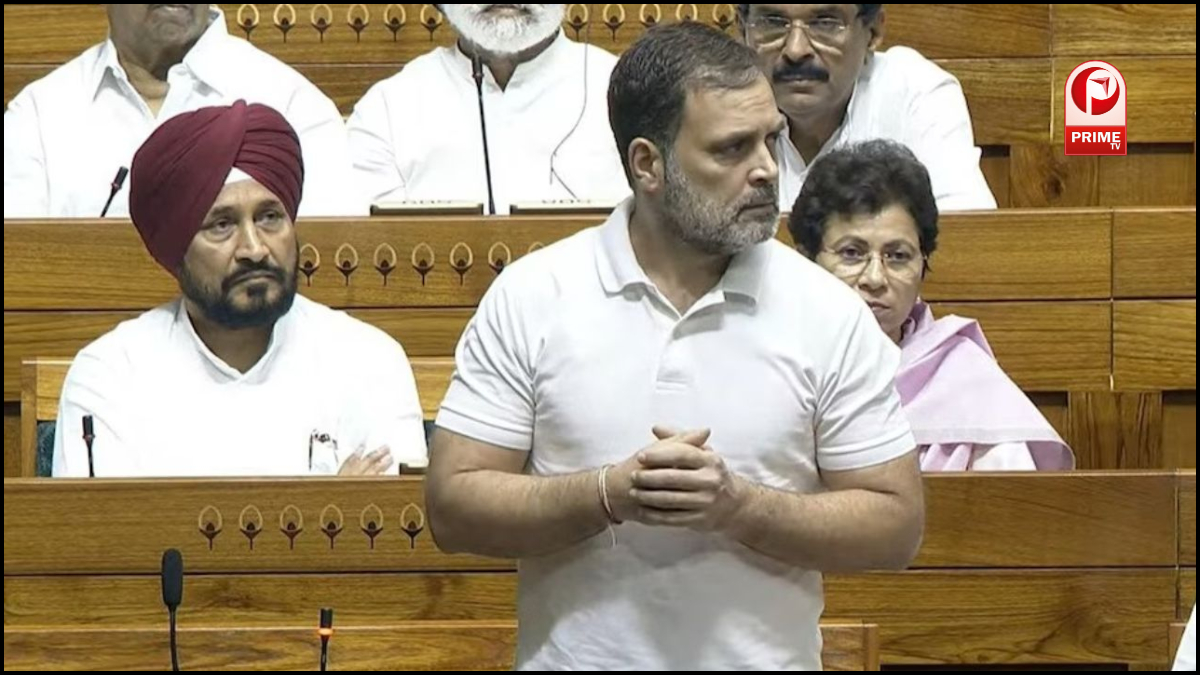 Rahul Gandhi in Parliament
