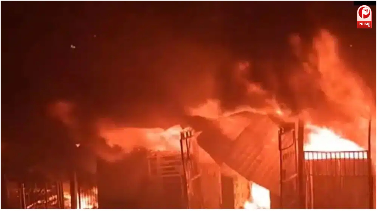 Delhi Market Fire