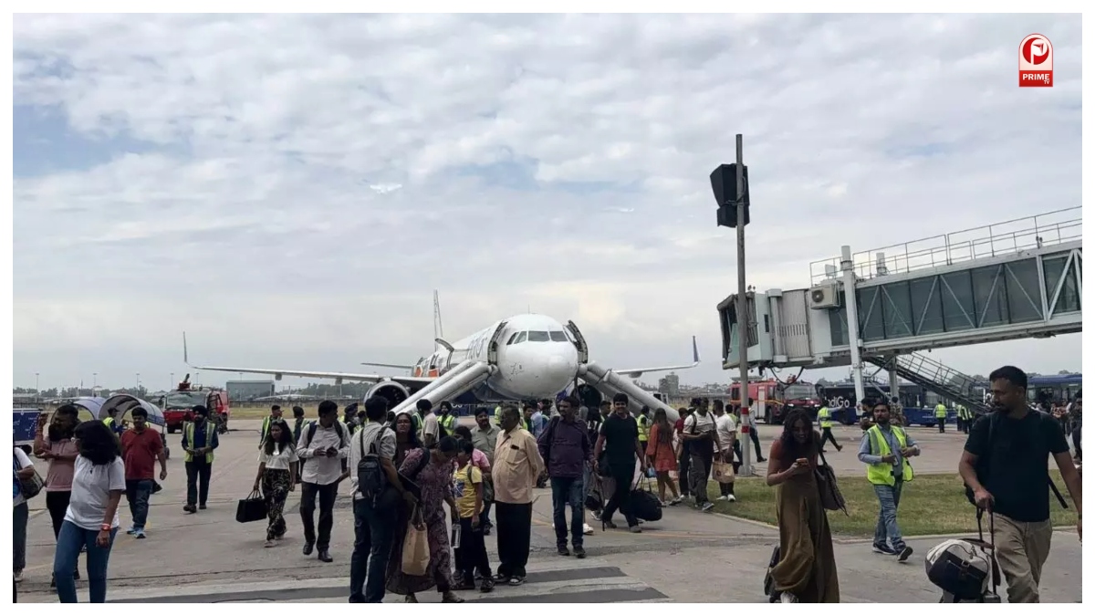 IndiGo 6E 108 Fire