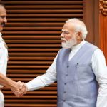 Navy Chief Meets PM Modi