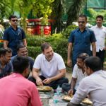 Rahul Gandhi Auto Drivers Meeting
