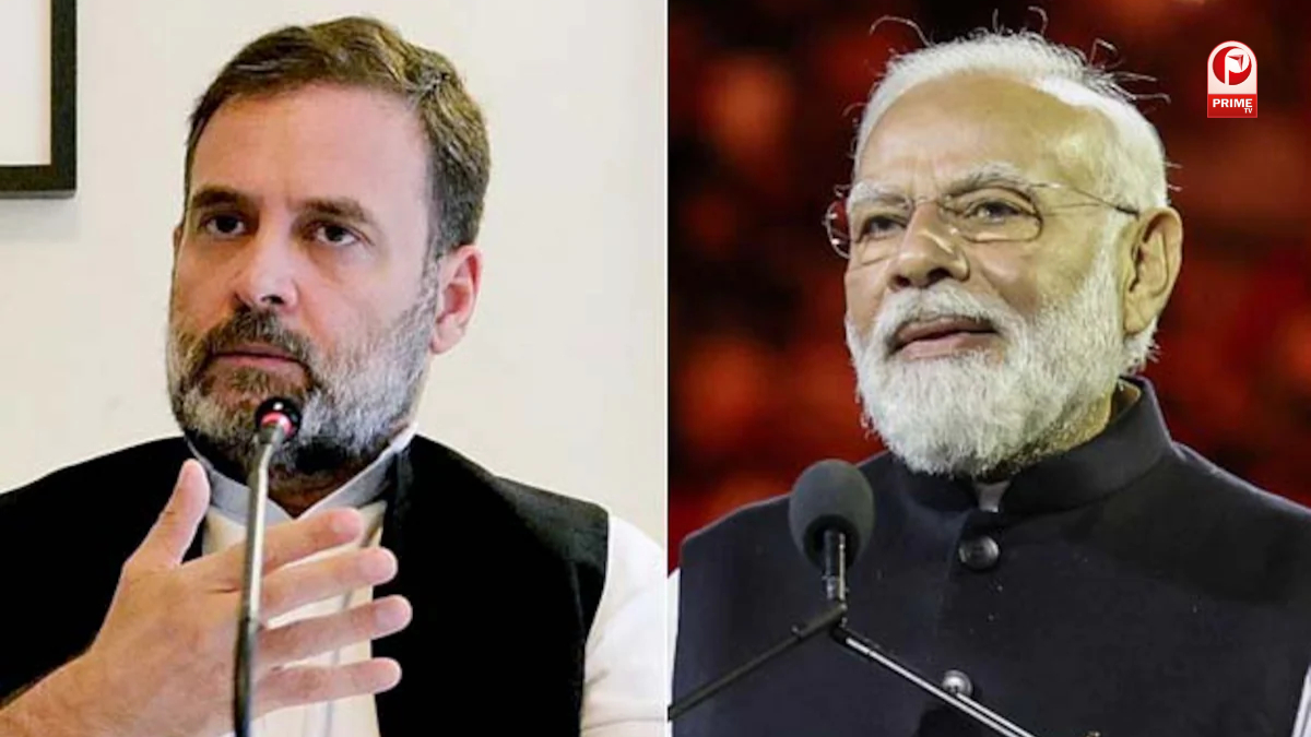 Rahul Gandhi Slams PM Modi