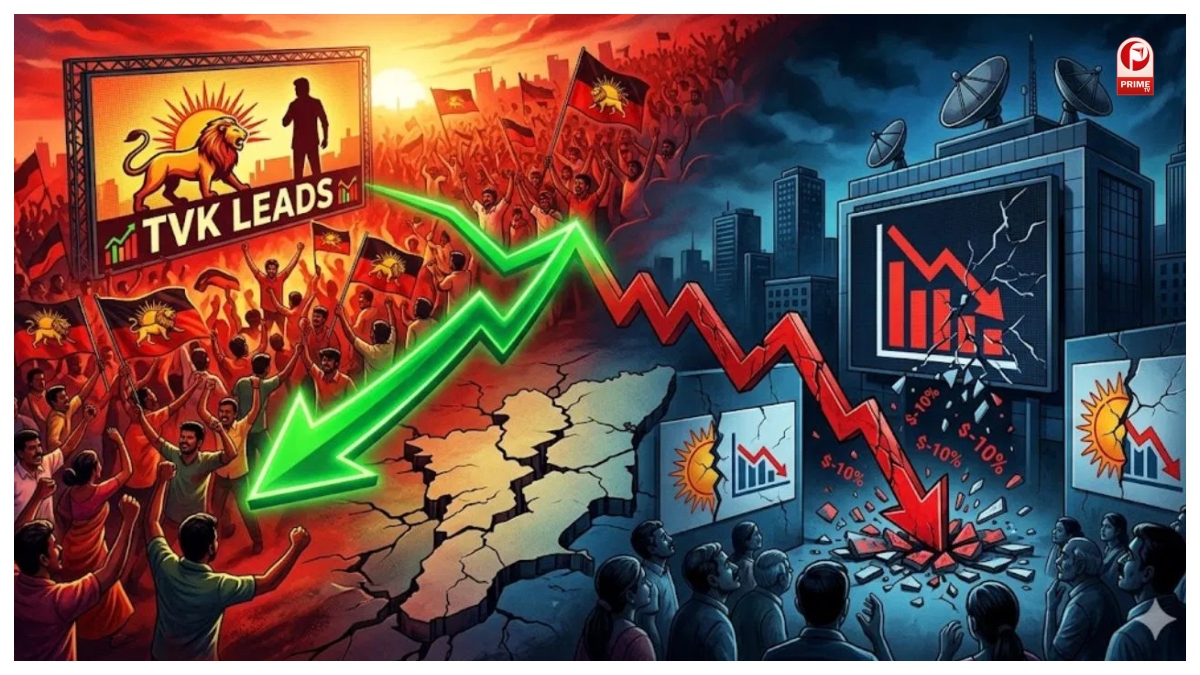 Sun TV Shares Fall