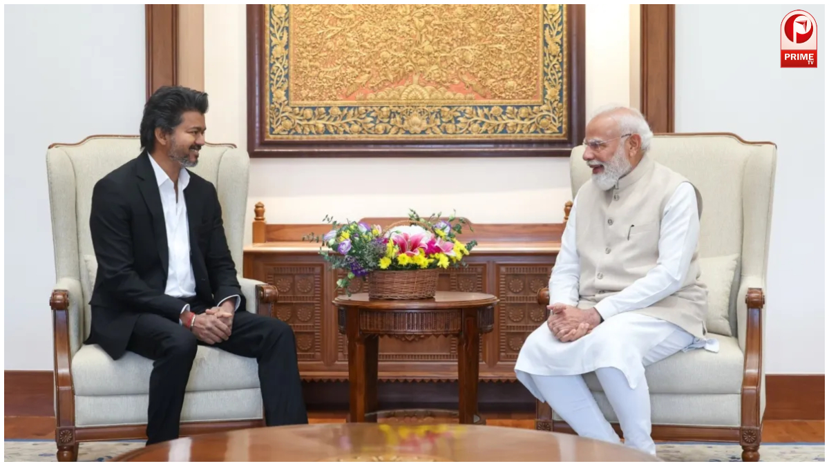 Thalapathy Vijay PM Modi
