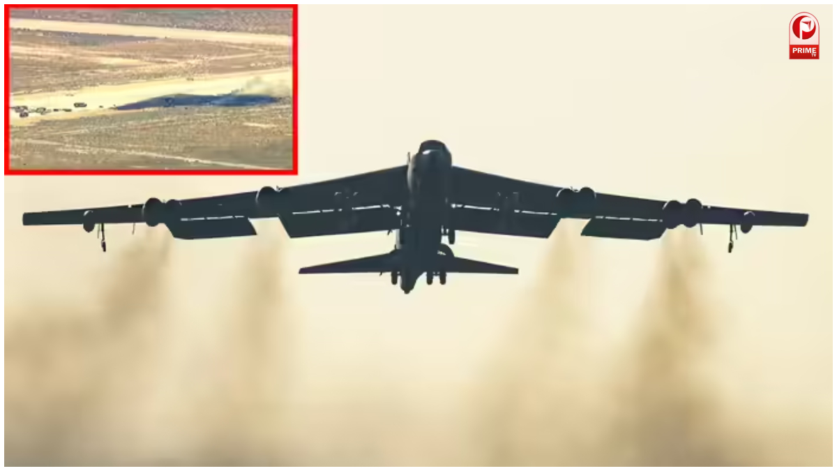 B52 Bomber Crash