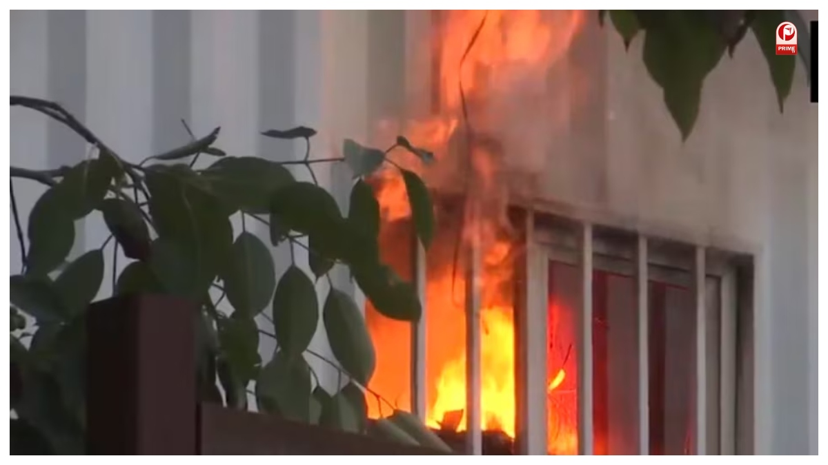 Delhi Sena Bhawan fire