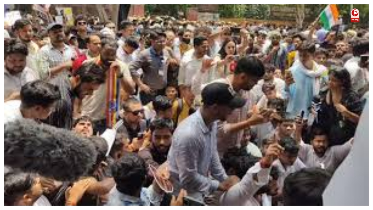 Eco Garden Lucknow Protest