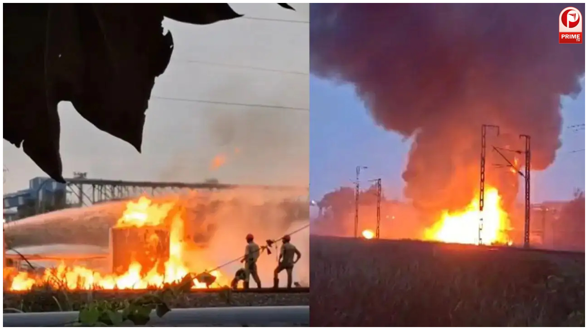 Haldia Refinery Fire