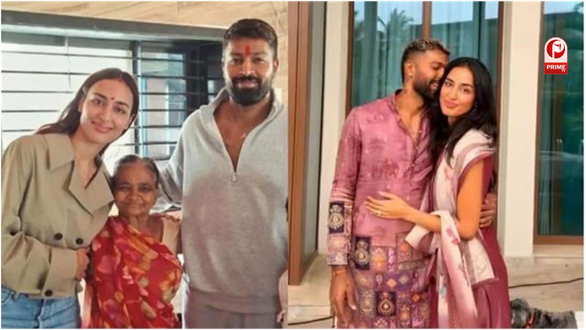 Hardik Pandya and Mahieka Sharma