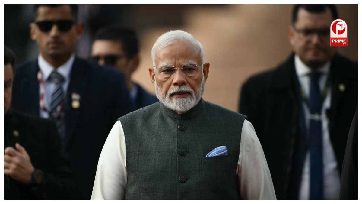 PM Modi Delhi Airport Halt